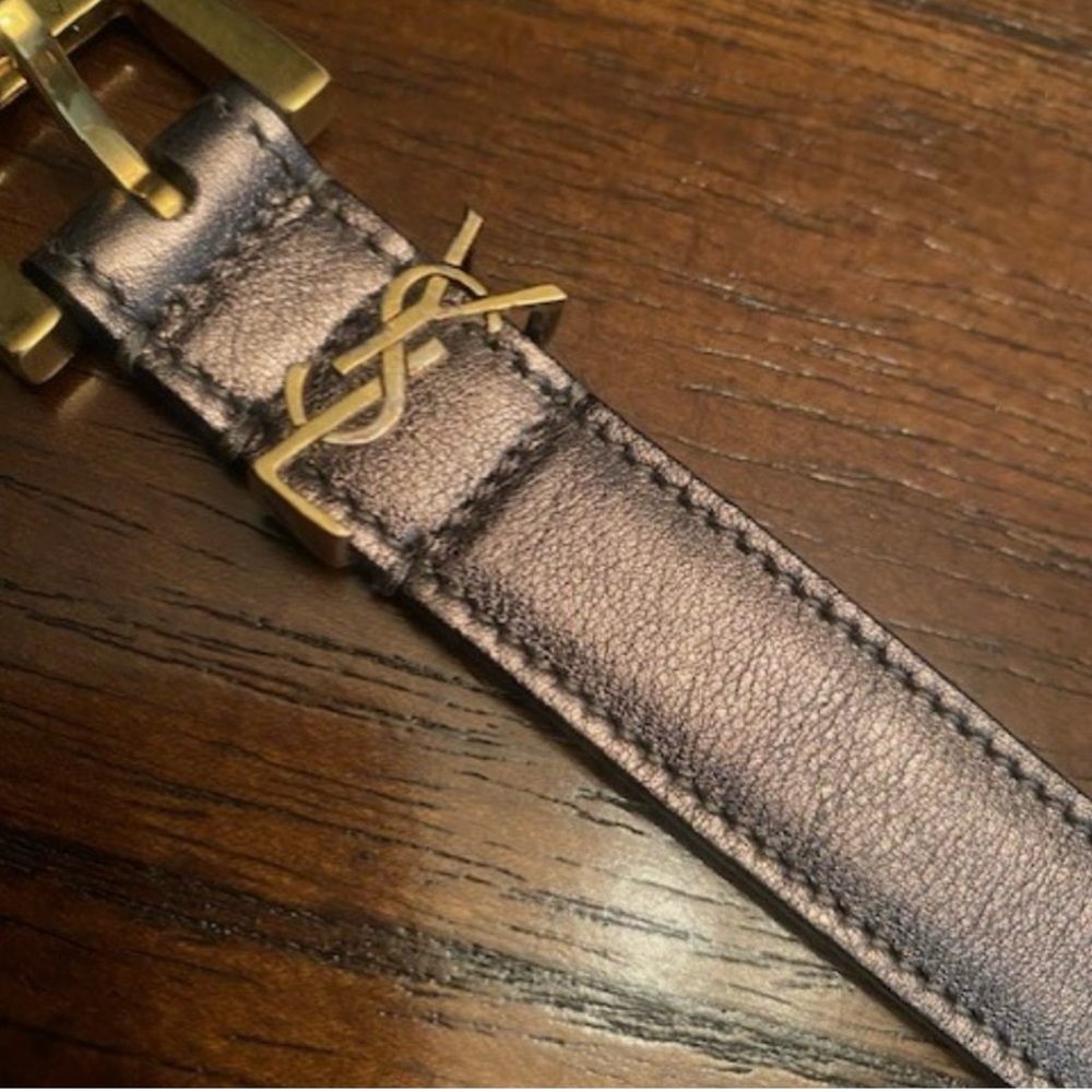 YSL Cassandra Thin belt